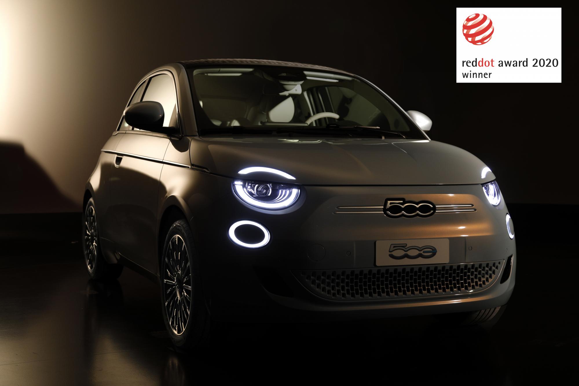 To νέο ηλεκτρικό Fiat 500 κατακτά το “Red Dot Award 2020”